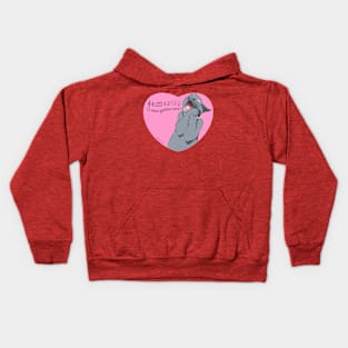 Soprano cat Kids Hoodie